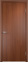 Межкомнатная дверь Дверное полотно гладкое ДПГ Орех итальянский